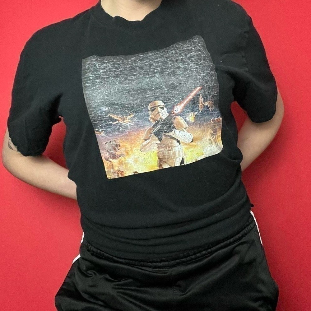 Faded StarWars tee 🖤🩶